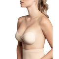 BYE-BRA - REGGISENO INVISIBLE BEIGE COPPA A