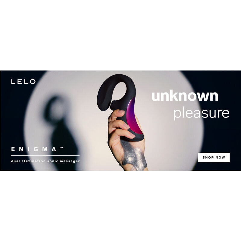 LELO - MASSAGGIATORE STIMOLAZIONE DOPPIA ASPIRAZIONE ENIGMA NERO