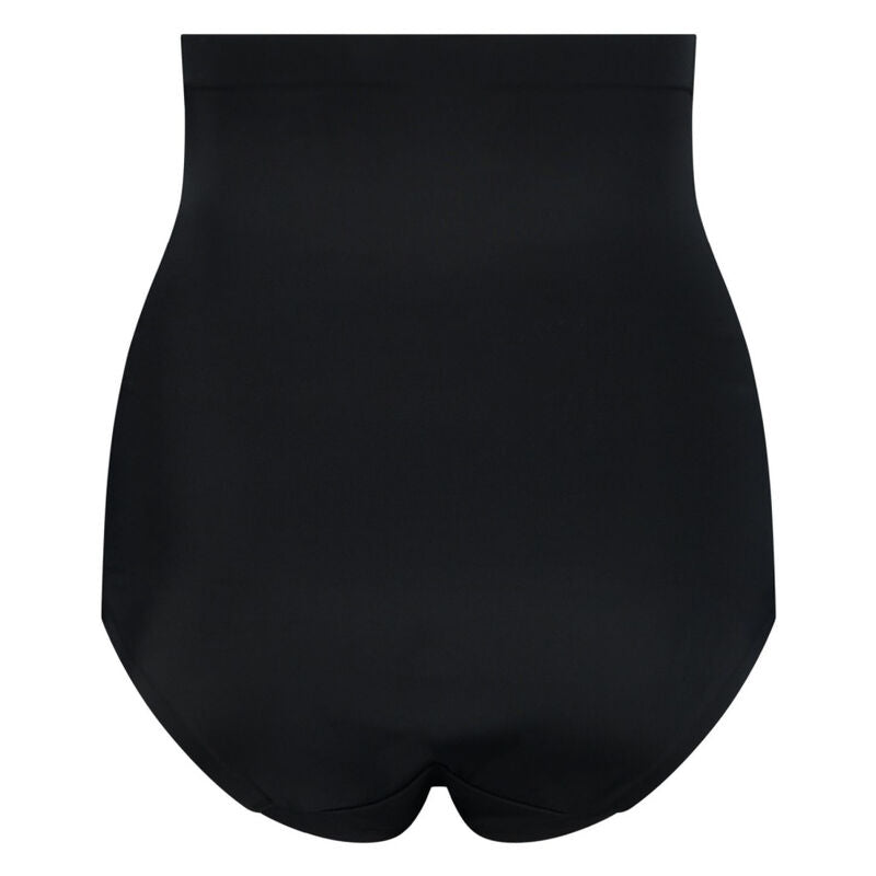 BYE-BRA - FAJA SENZA CUCITURE STILE PANTIES NERO MISURARE M