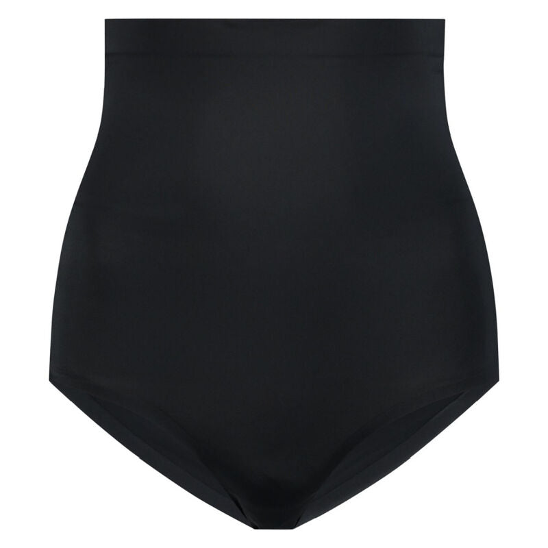 BYE-BRA - FAJA SENZA CUCITURE STILE PANTIES NERO MISURARE M