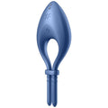 SATISFYER - APP VIBRATORE BULLSEYE RING BLU