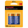 KODAK - BATTERIA ALCALINE MAX C LR14 2 UNITÀ