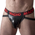 MACHO - MX25RC JOCK ROSSO PELLE M