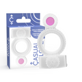 CASUAL LOVE - ANELLO DOPPIO PIACERE TRASPARENTE