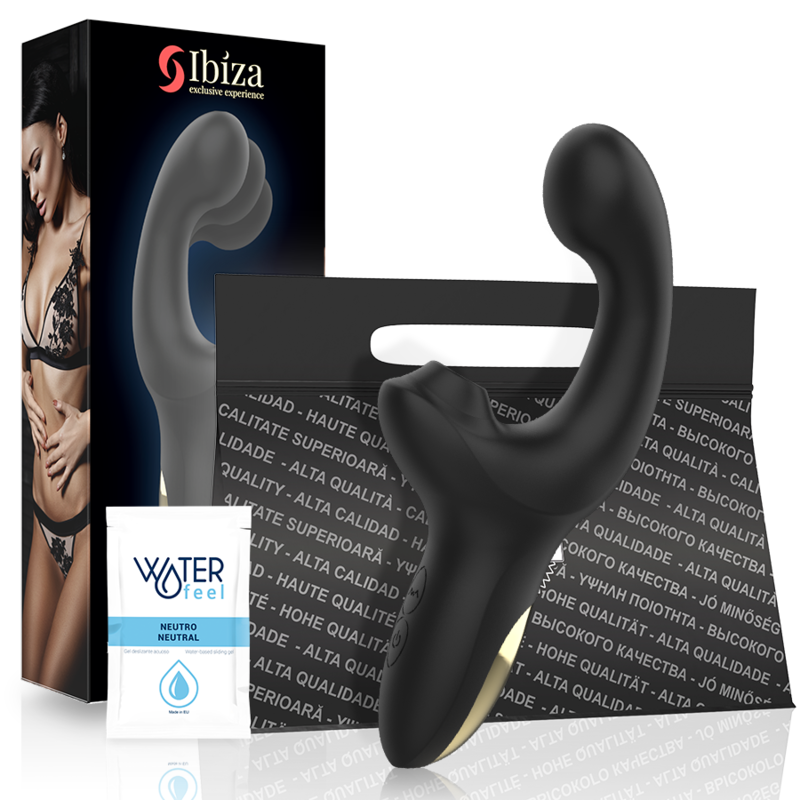 IBIZA - VIBRATORE ASPIRANTE WAVE