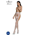 PASSION - COLLEZIONE ECO BODYSTOCKING ECO S003 BIANCO