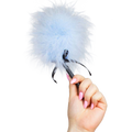 SECRETPLAY - SPOLVERINO MARABOU AZZURRO