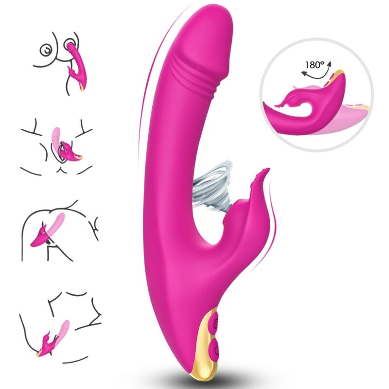 ARMONY - VENTOSA PER CLITORIDE E PUNTO G FUCSIA