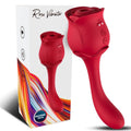 ARMONY - ROSELOVER CLITORIDE ASPIRATORE E STIMOLATORE ROSSO