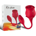 ARMONY - VIBRATORE E SUCCHIATORE CLITORIDE ROSA 10 MODALITÀ ROSSO