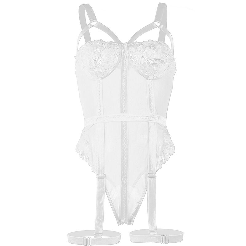 SUBBLIME - ORSACCHIOTTO CON DETTAGLIO REGGERIZZATO SUL PETTO BIANCO L/XL