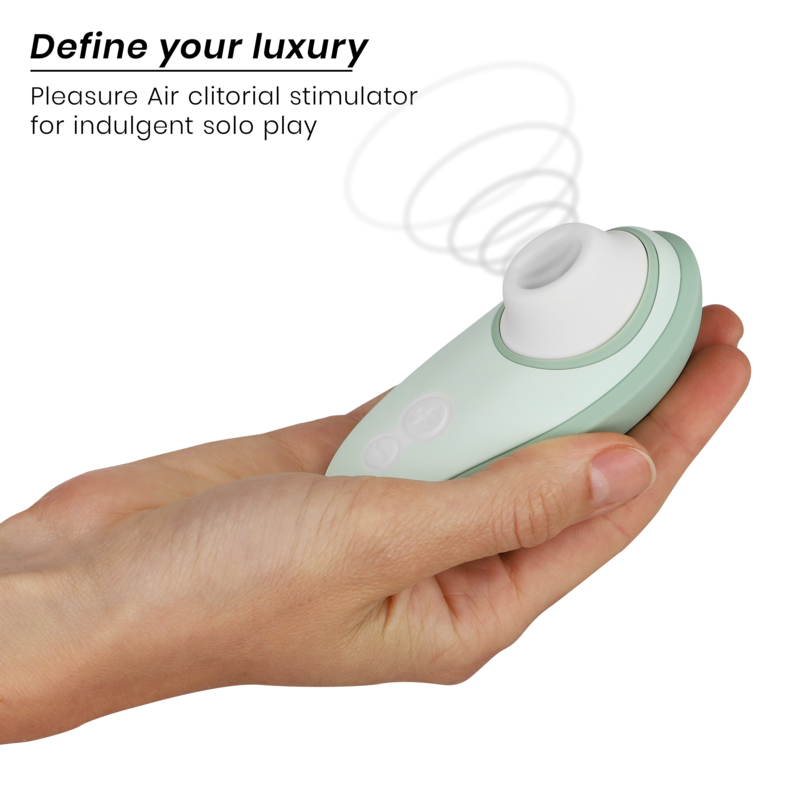 WOMANIZER - LIBERTY 2 STIMOLATORE CLITORIDEO E ASPIRAZIONE VERDE CHIARO
