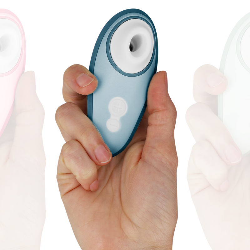 WOMANIZER - LIBERTY 2 STIMOLATORE CLITORIDEO E ASPIRAZIONE BLU