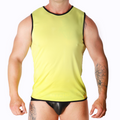 MACHO - T-SHIRT GIALLA L/XL