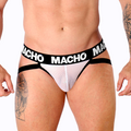 MACHO - MX26X1 JOCK GRID BIANCO M