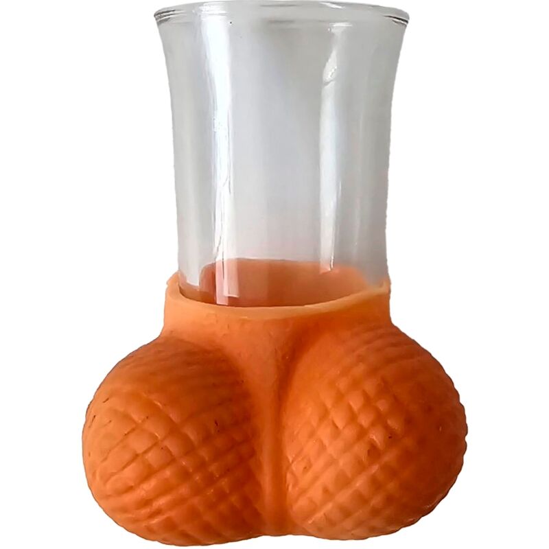 DIABLO PICANTE - BICCHIERE DA SHOT IN VETRO CON UOVA NATURALI
