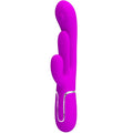 PRETTY LOVE - SHANIA VIBRATORE TRIPLO CONIGLIO MULTIFUNZIONE ROSA