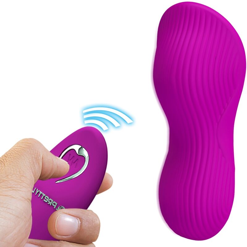 PRETTY LOVE - ROMARIO STIMOLATORE CLITORIDEO LAY-ON TELECOMANDO ROSA