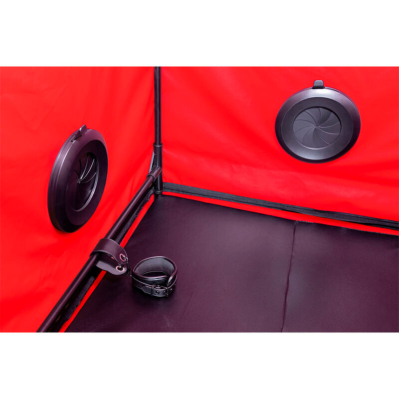 SECRET DOME - KINK CLUB CABIN SCANDALE NERO E ROSSO