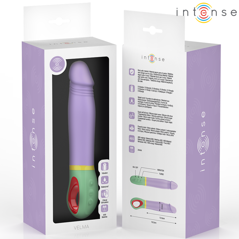INTENSO - VIBRATORE VELMA CLASSIC VIOLA