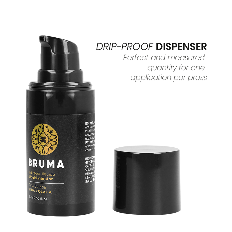 BRUMA - VIBRATORE LIQUIDO ULTRA SCORREVOLE PINA COLADA 15 ML