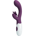 PRETTY LOVE - BUTTERFLY KISS VIBRATORE RABBIT E STIMOLATORE PUNTO G VIOLA