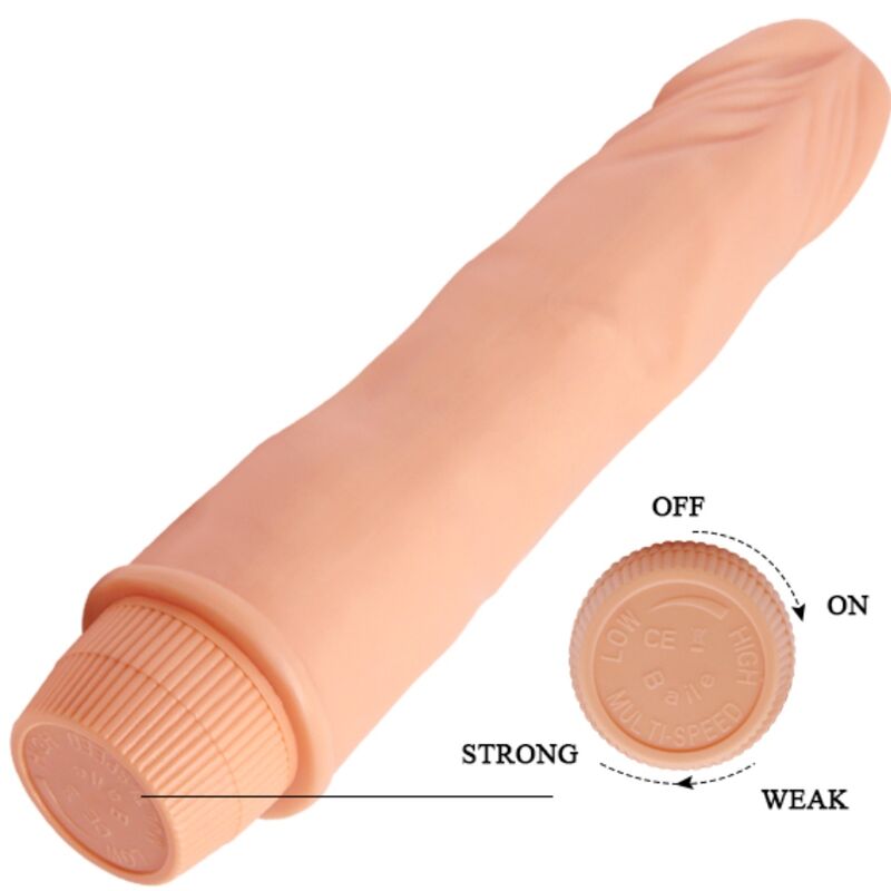 BAILE - VIBRATORE REALISTICO NANO 21 CM CARNE