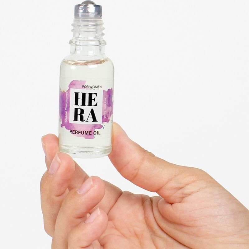 SECRETPLAY - HERA PROFUMO NATURALE FEROMONI IN OLIO PER DONNA 20 ML