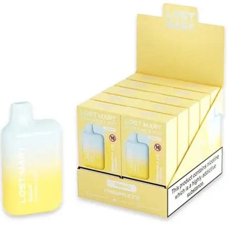 LOST MARY - BM600 NICOTINA VAPER 2% MONOUSO ANANAS GHIACCIO