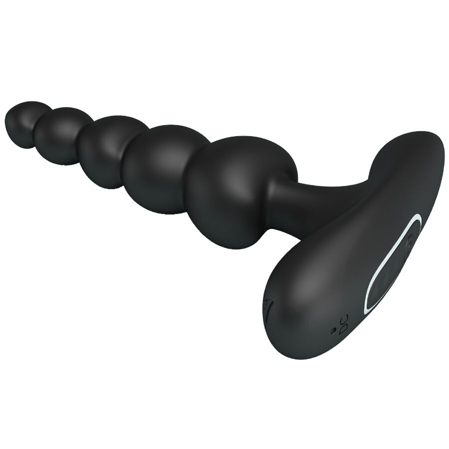 PRETTY LOVE - CORBAN VIBRATORE ANALE 10 VIBRAZIONI NERO