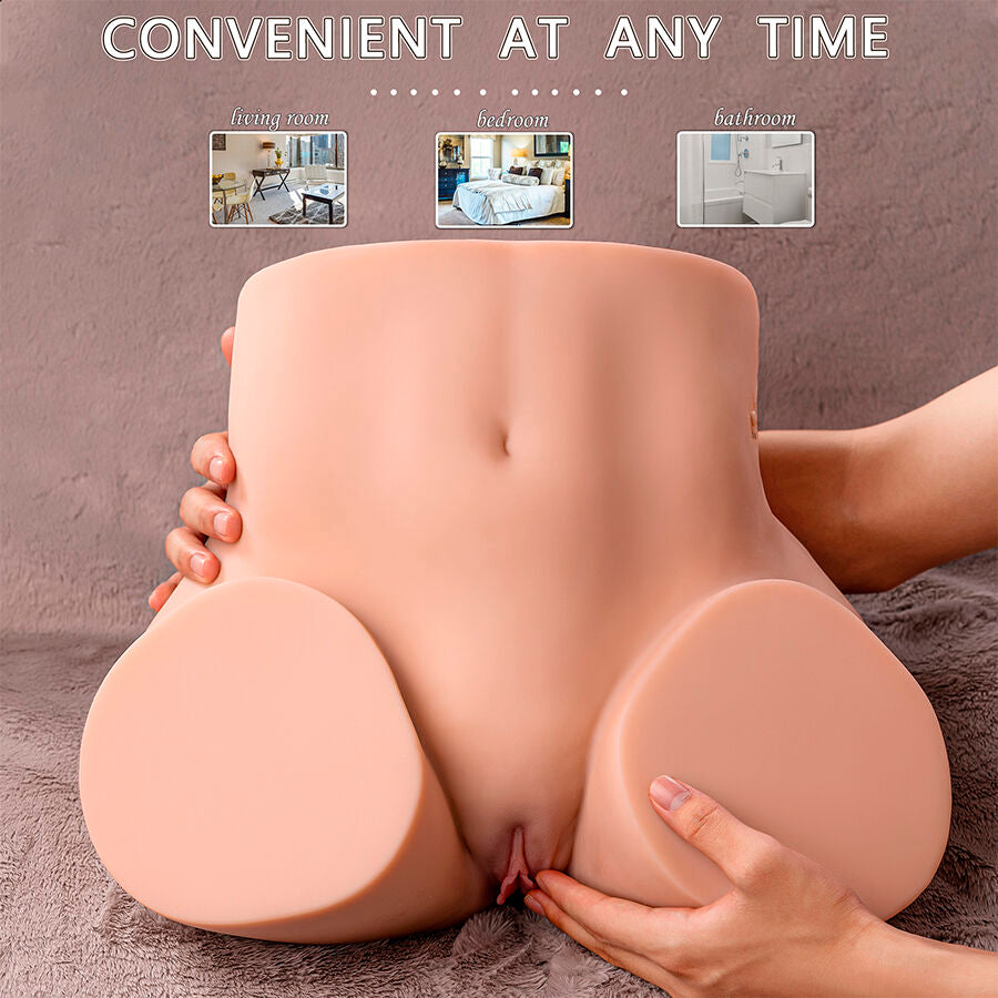 XISE - ETHEL MASTURBATORE VAGINALE REALISTICO CON VIBRAZIONE MULTIPOSIZIONE