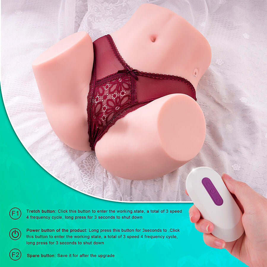 XISE - MARISA MASTURBATORE VAGINALE REALISTICO MULTIPOSIZIONE CON SPINTA