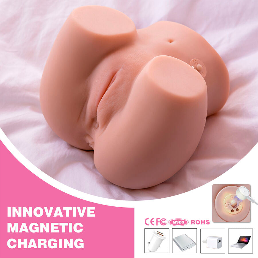 XISE - CONNIE BACK MASTURBATOR VAGINA E ANO REALISTICO MULTIPOSIZIONE CON VIBRAZIONE