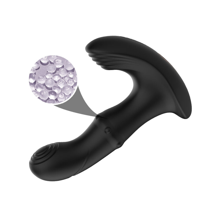 ARMONY - VIBRATORE ANALE PROSTATICO TELECOMANDO NERO