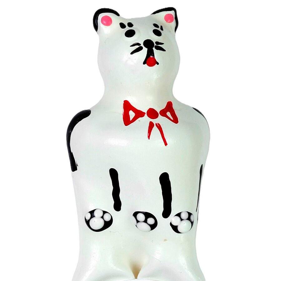 CONDOMERIE - PRESERVATIVI NOVITÀ DIPINTI A MANO MODELLO GATTO XL