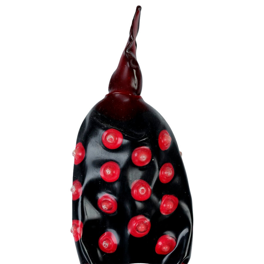 CONDOMERIE - PRESERVATIVI NOVITÀ DIPINTI A MANO BLACK FAKIR XL