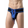 MOB - FETISH JOCKSTRAP FOOTBALL BLU TAGLIA L