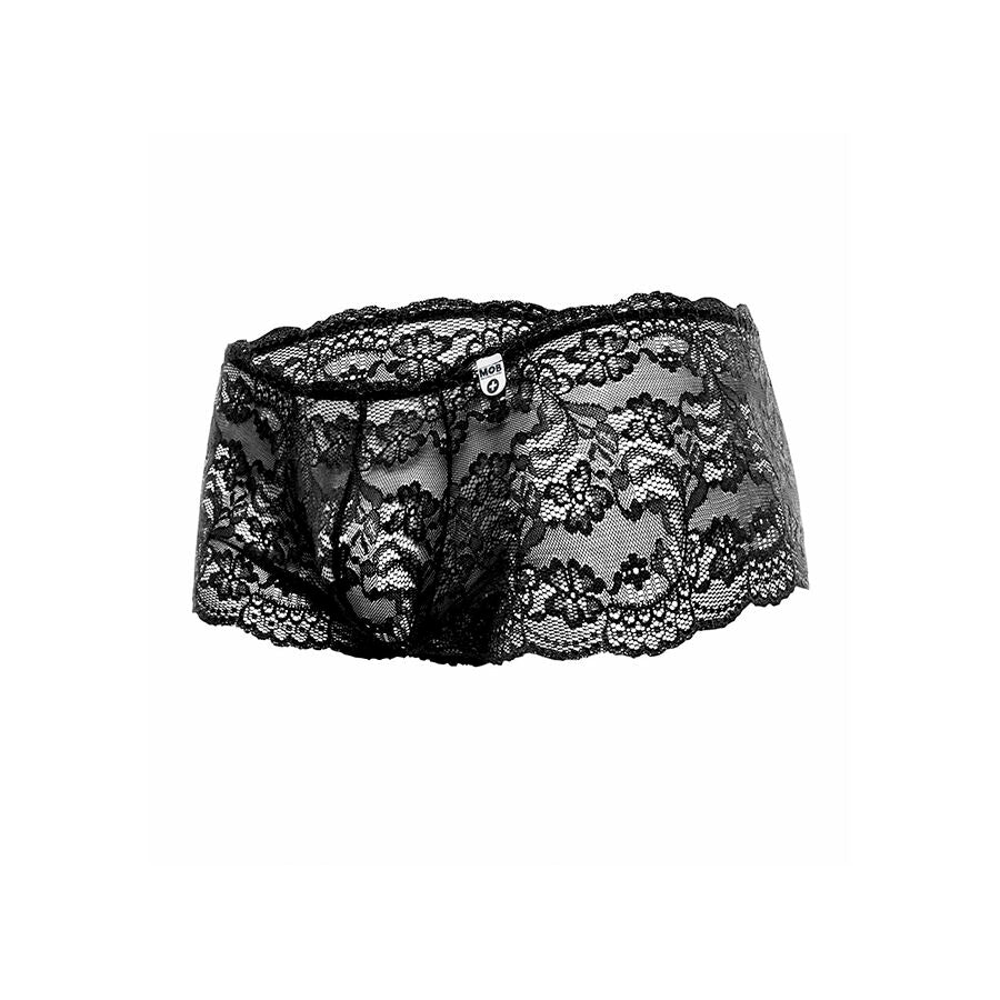MOB - BOXER IN PIZZO NERO TAGLIA S/M