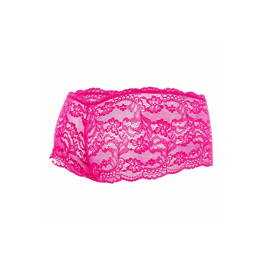 MOB - BOXER IN PIZZO ROSA TAGLIA S/M