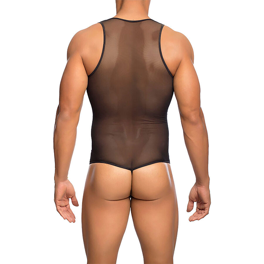 MOB - BODYSHEER NERO TRASPARENTE TAGLIA S/M