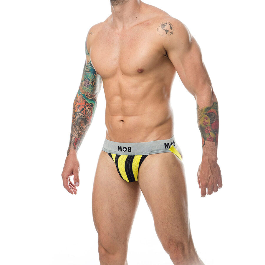 MOB - CLASSIC JOCK STRIPE GIALLO TAGLIA S
