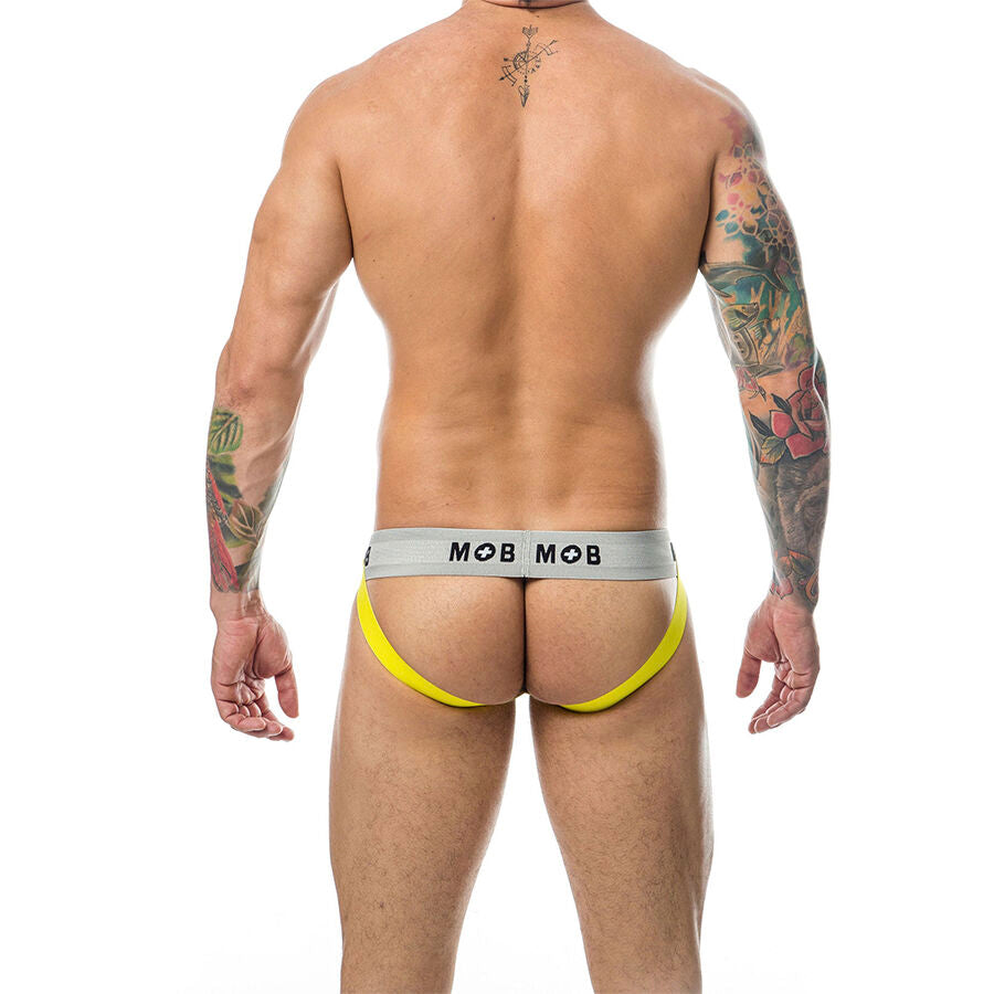MOB - CLASSIC JOCK STRIPE GIALLO TAGLIA S