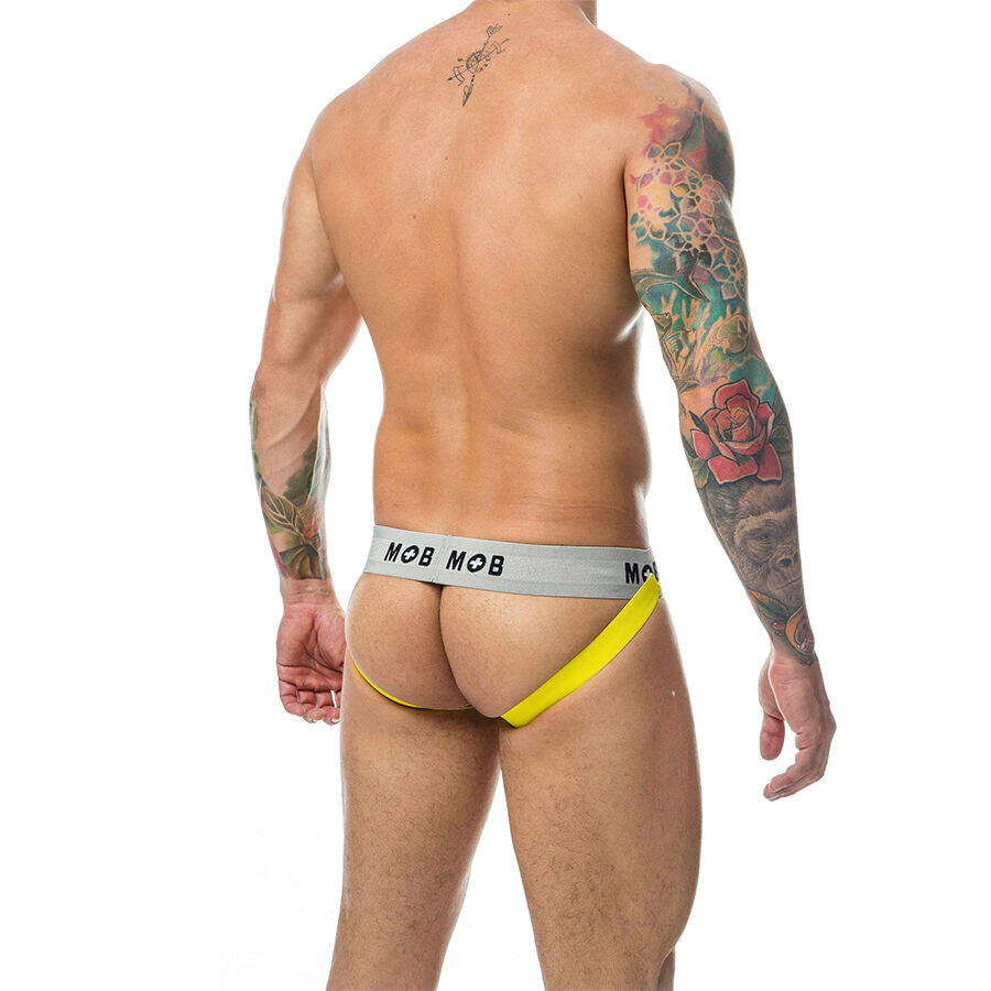 MOB - CLASSIC JOCK STRIPE GIALLO TAGLIA XXL