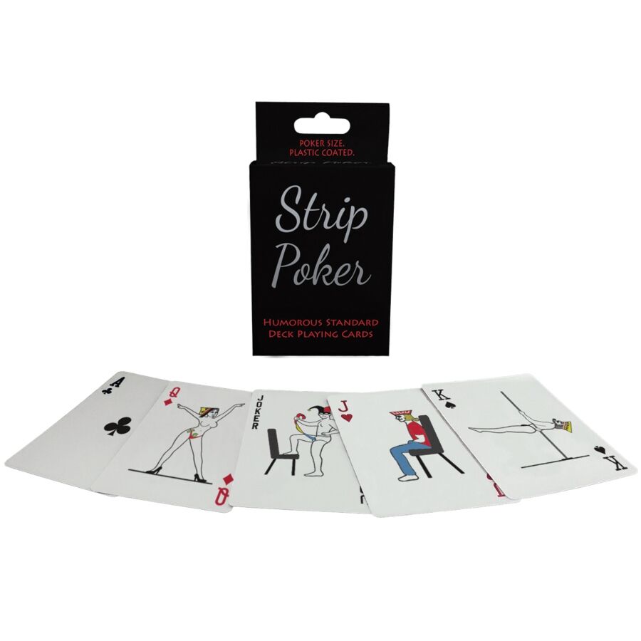 KHEPER GAMES - MAZZO DI CARTE DA GIOCO UMORISTICO PER STRIP POKER