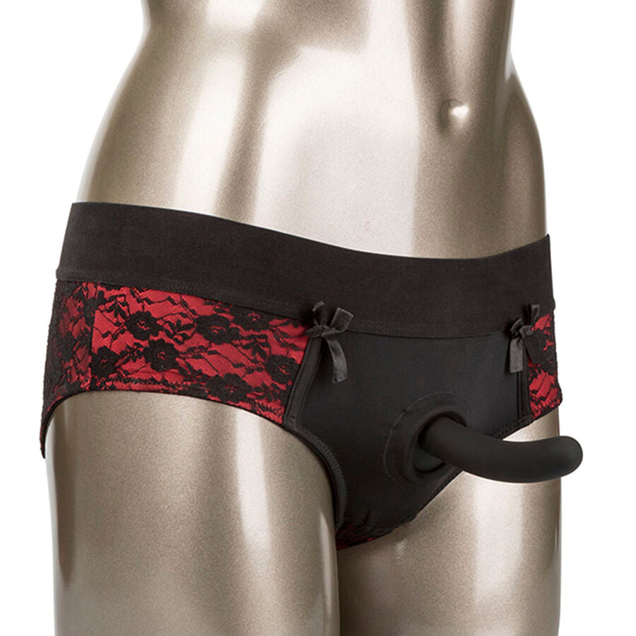 CALEXOTICS - SCANDALO SET DI SLIP SENZA CAVALLO CON DILDO TAGLIA L/XL