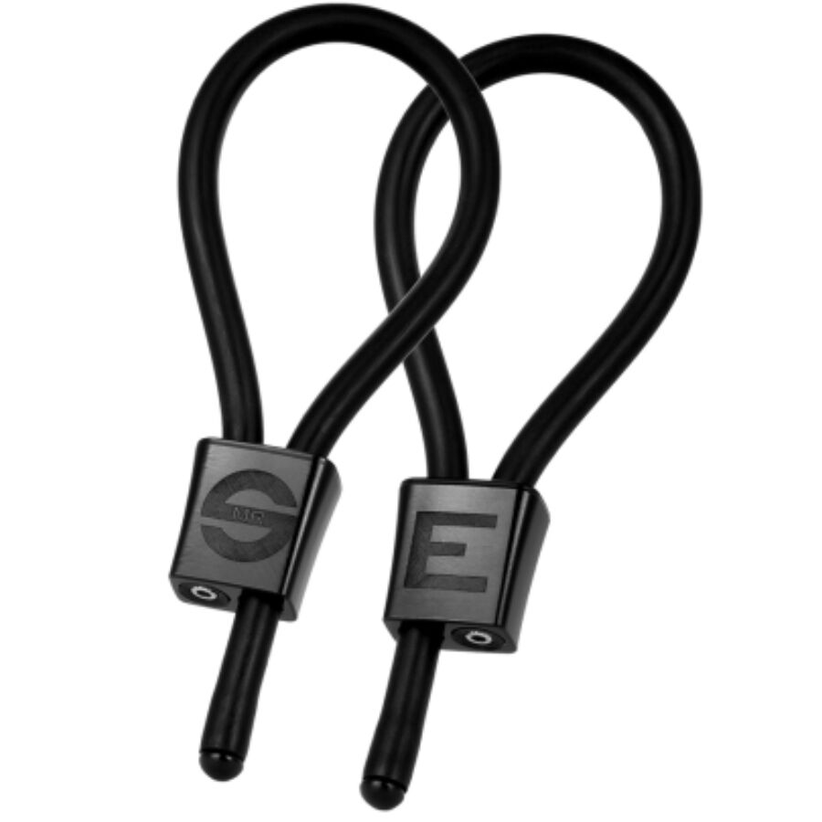 ELECTRASTIM - PRESTIGE ELECTRA LOOPS ANELLI PER IL PENE REGOLABILI NERI