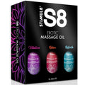 STIMUL8 - S8 OLIO PER MASSAGGIO CONFEZIONE 3 X 50 ML