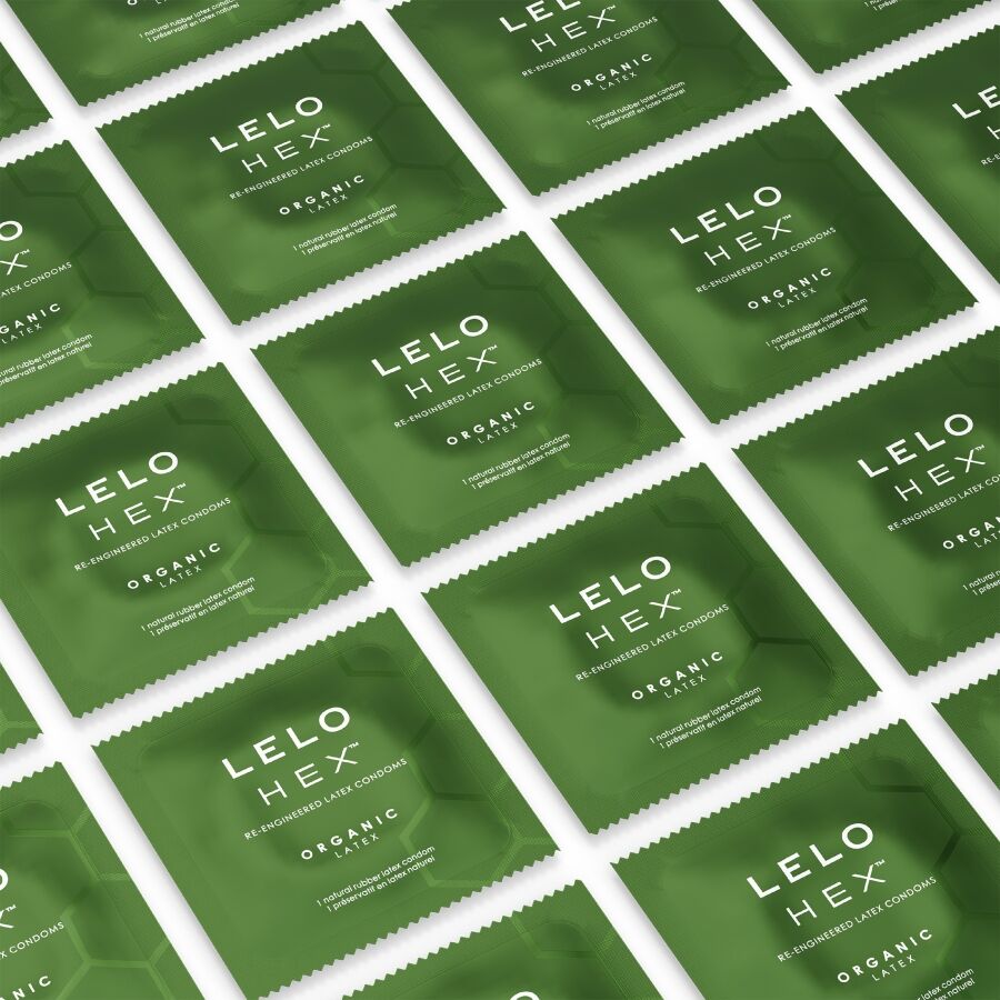 LELO - PRESERVATIVI ORGANICI HEX CONFEZIONE DA 36 UNITÀ