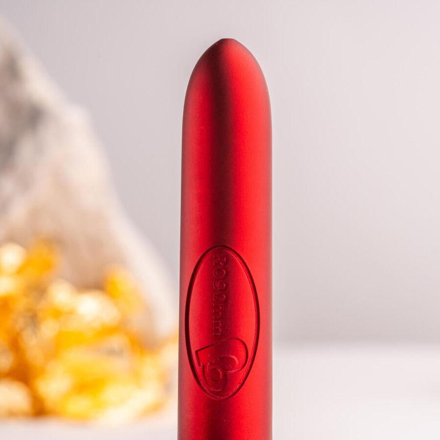 ROCKS-OFF - RO-90 SCARLET VELVET VIBRANTE BULLET ROSSO