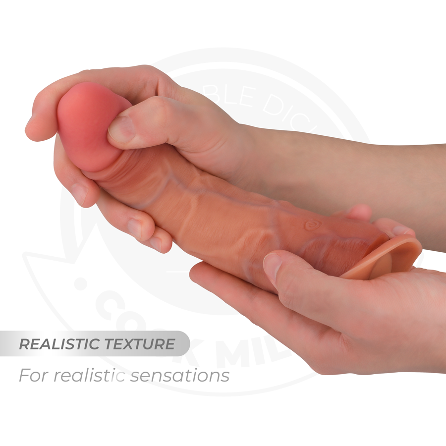 COCK MILLER - DILDO IPERREALISTICO CON VENTOSA E SPINTA CON TELECOMANDO 19,5 CM